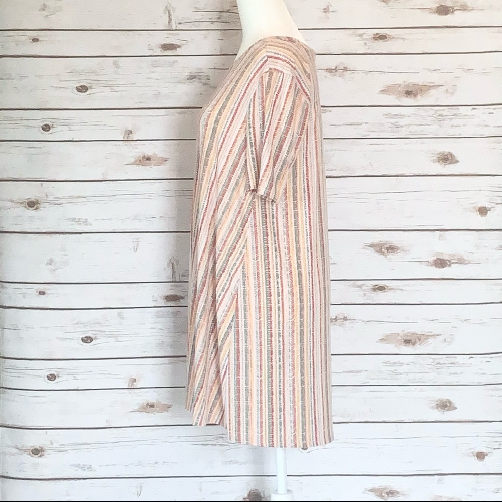 Bcbgeneration Vertical Striped Short Sleeved Dress - image 5